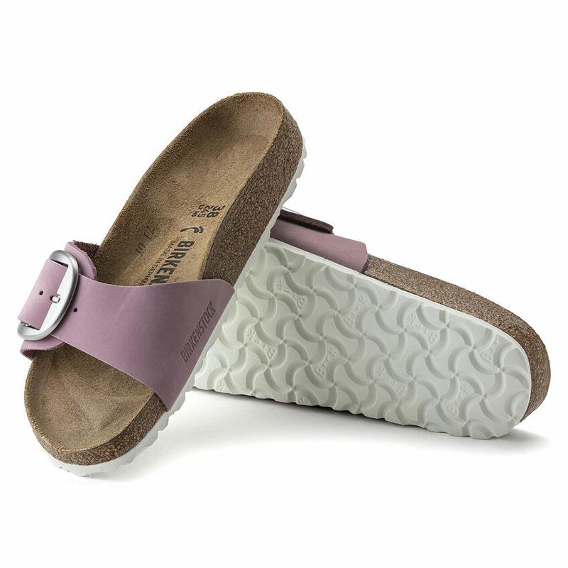 Madrid Birkenstock Big Prackou Orchid Nubuck Kozene Damske Nachový | SK 130DFM